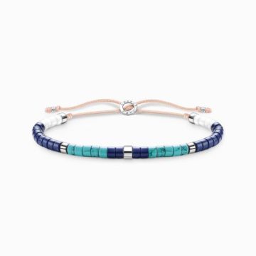 Thomas Sabo "bracelet with blue stones" A2065-775-7