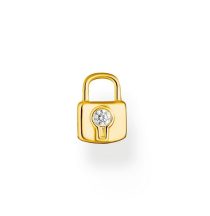   Thomas Sabo "gold lock" fél pár fülbevaló H2219-414-14
