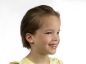 Lisa Rózsaszín szirmos virág sárga arany gyermek fülbevaló JTAG-0313