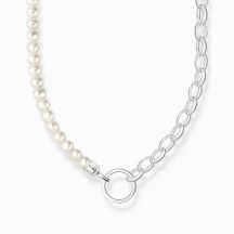   Thomas Sabo "white pearls and chain" nyaklánc KE2188-082-14