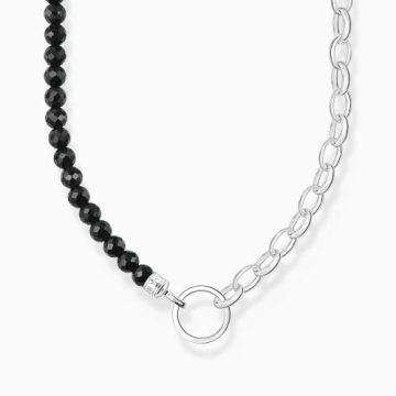 Thomas Sabo "black onyx beads" nyaklánc KE2188-130-11