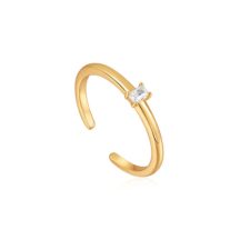 Ania Haie Gold Glam Adjustable Gyűrű R037-01G