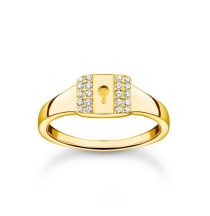 Thomas Sabo "gold lock" gyűrű TR2372-414-14